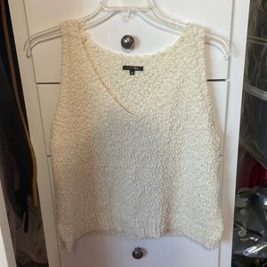White sweater tank!